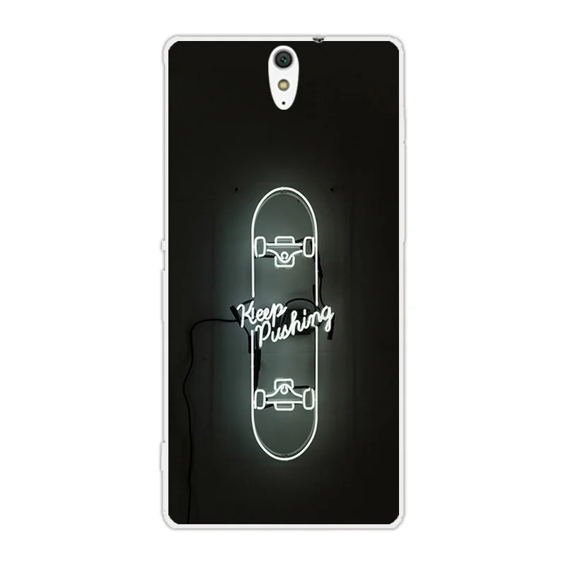 Чехол для телефона Sony Xperia C5 Ultra Cover Silicon 6 0 &quotдля dual E5553 E5506 E5533 Funny Cat Capa|Бамперы| |