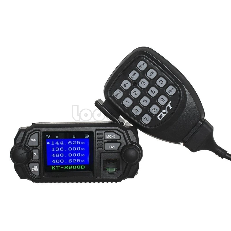 Новая компактная портативная рация QYT KT 8900D kt8900d FM радио УКВ УВЧ два диапазона 25 Вт