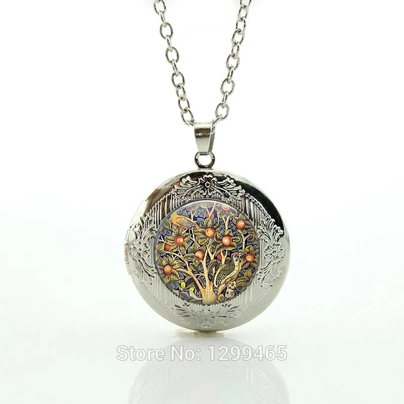 Цепочка с кулоном в стиле художественное и ремесленное искусство|art nouveau|necklace