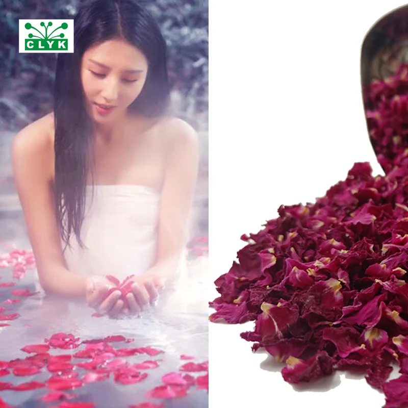 

Real Dried Rose Petals Natural Dry Flower Fragrant Bath Spa Shower Tool Whitening Bath Beauty Body Foot Skin Care 5g/bag