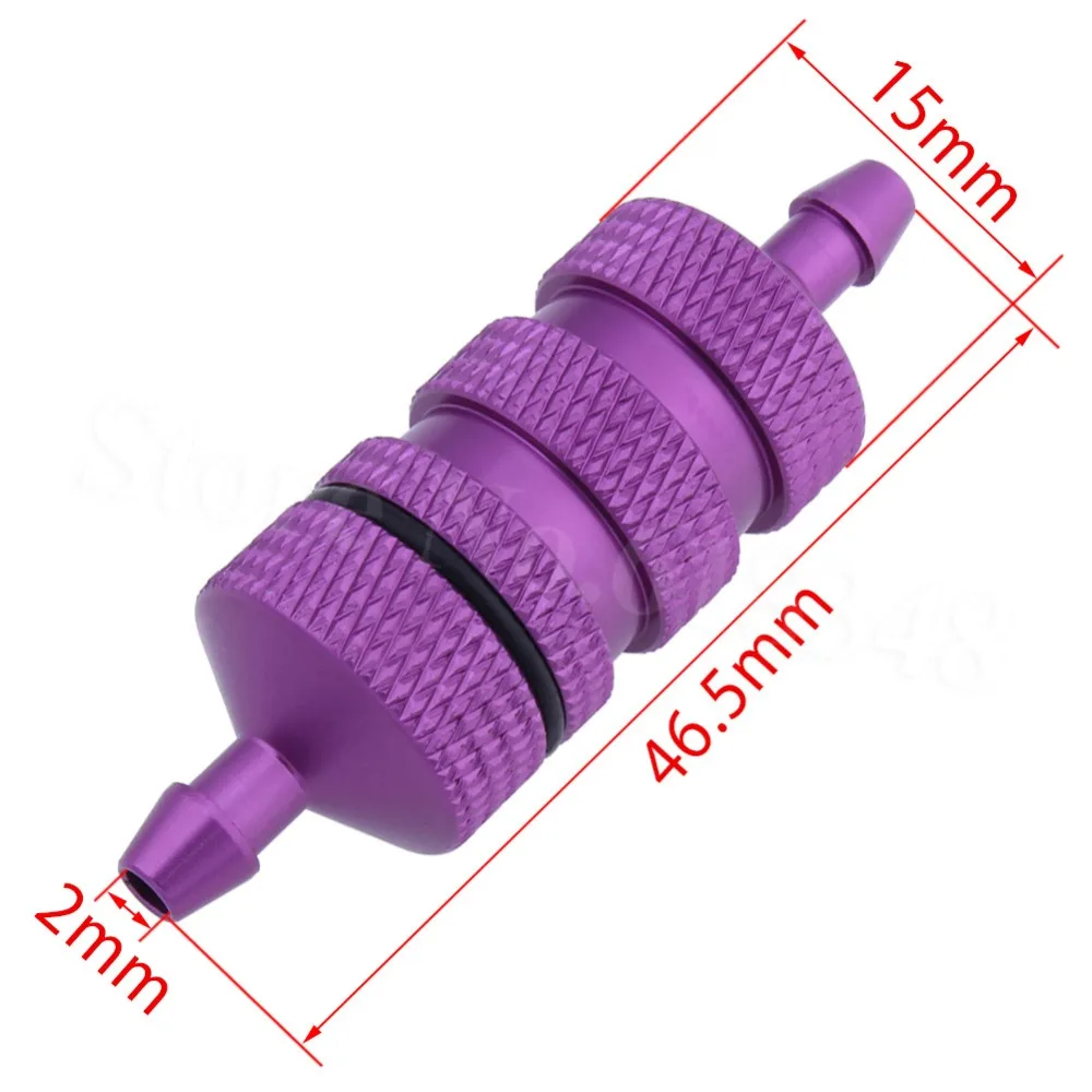 HSP 80118 алюминиевый топливный фильтр нитро детали двигателя для RC 1:8 Nitro автомобиль