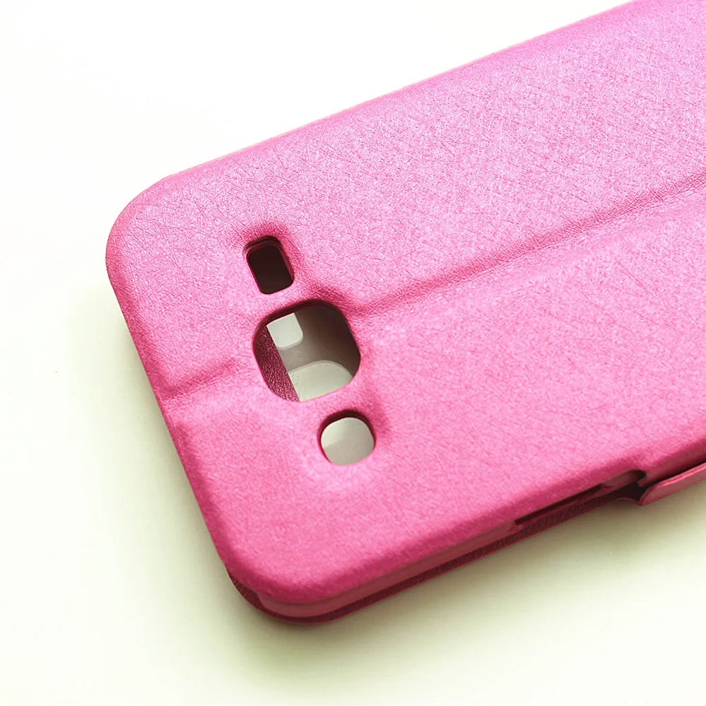 QuShar дешевые вид из окна Pu кожаный чехол 5 0 дюймов для samsung Galaxy J2 J200F J200G J210F трудно шт