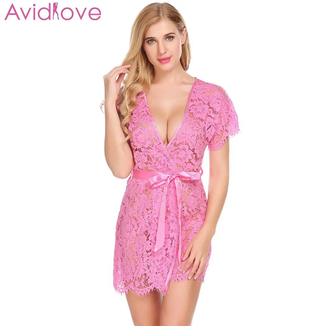 Avidlove женские рождественские костюмы сексуальное нижнее белье Babydoll цветочный