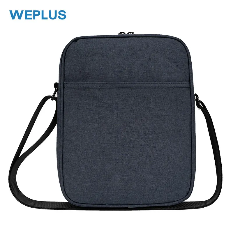 Мужская тканевая сумка через плечо WEPLUS 300D кожаный повседневный мессенджер