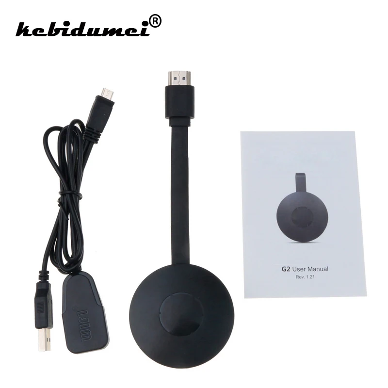 Kebidumei TV Stick G2 для Android HDMI Совместимый Беспроводной Wi Fi дисплей Dongle приемник 1080P HD