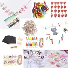 Лидер продаж, мини-прищепки из натурального дерева для одежды, фотобумага, прищепки для прищепок, канцелярские принадлежности для школы и офиса