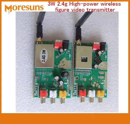 Беспроводной передатчик для записи фигуры 3 Вт 2 4 ГГц дистанционный мониторинг
