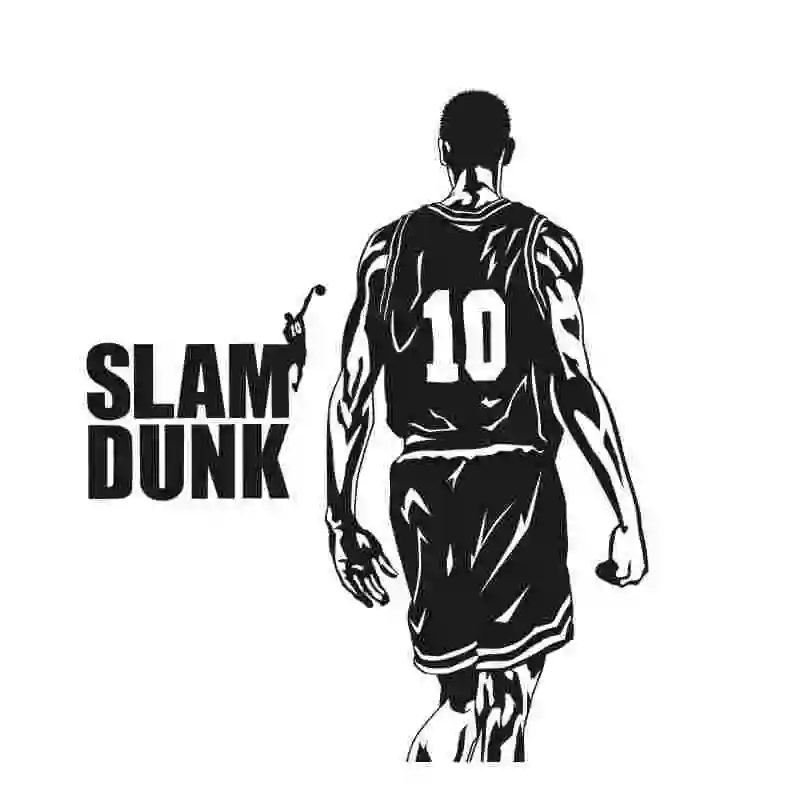 SLAM DUNK Наклейка на стену Виниловая наклейка s Декор домашнее декоративное