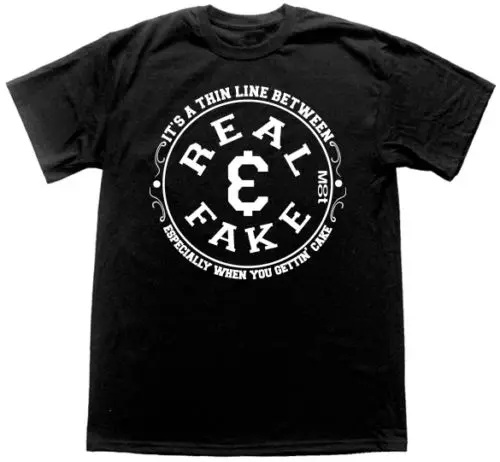 Настоящие поддельные Hustle Смарт хип-хоп деньги улица любовь haters 5x 6x черная крутая