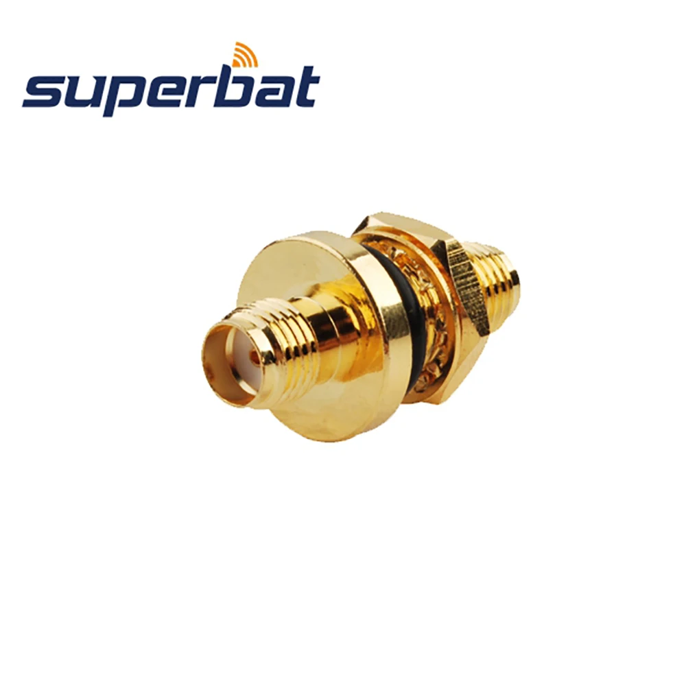 Адаптер SMA Superbat с разъемом на гнездо уплотнительное кольцо прямой коаксиальный