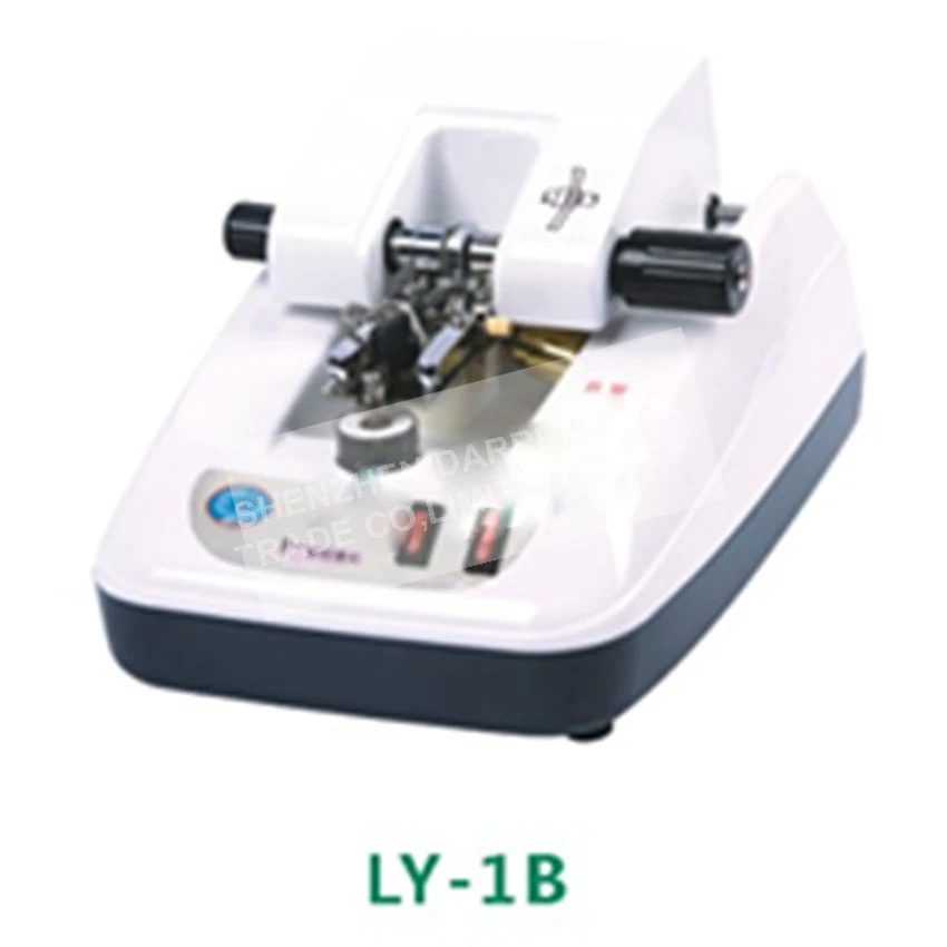 1PC LY-1B lens glasses processing equipment automatic clip slot   wire drawing machine stainless panel