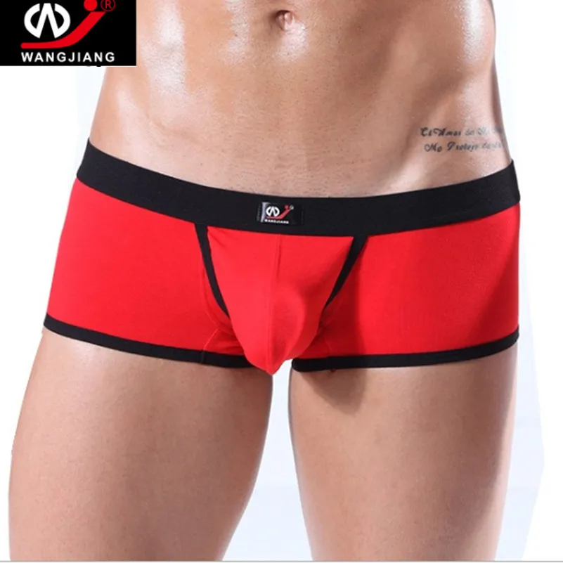 

New Men Underwear Boxers Fashion Cotton Sexy Men Boxer Shorts Cuecas Panties Men Boxers Shorts 1 piece
