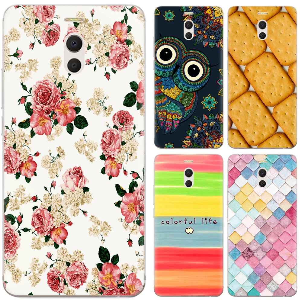 Meizu M6Note Case M6 Note 5.5&quot Cover Soft Tpu Back Phone For Silicone Cartoon |