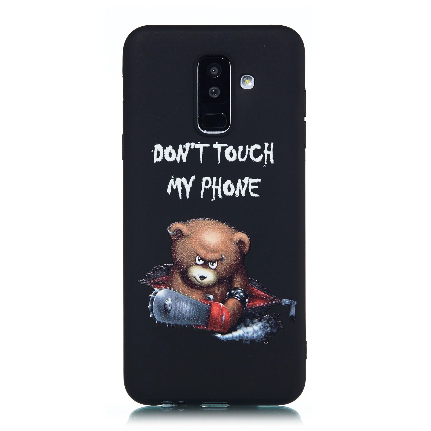 Модный чехол для Samsung Galaxy A6 2018 с милым рисунком животных силиконовый из ТПУ чехлы