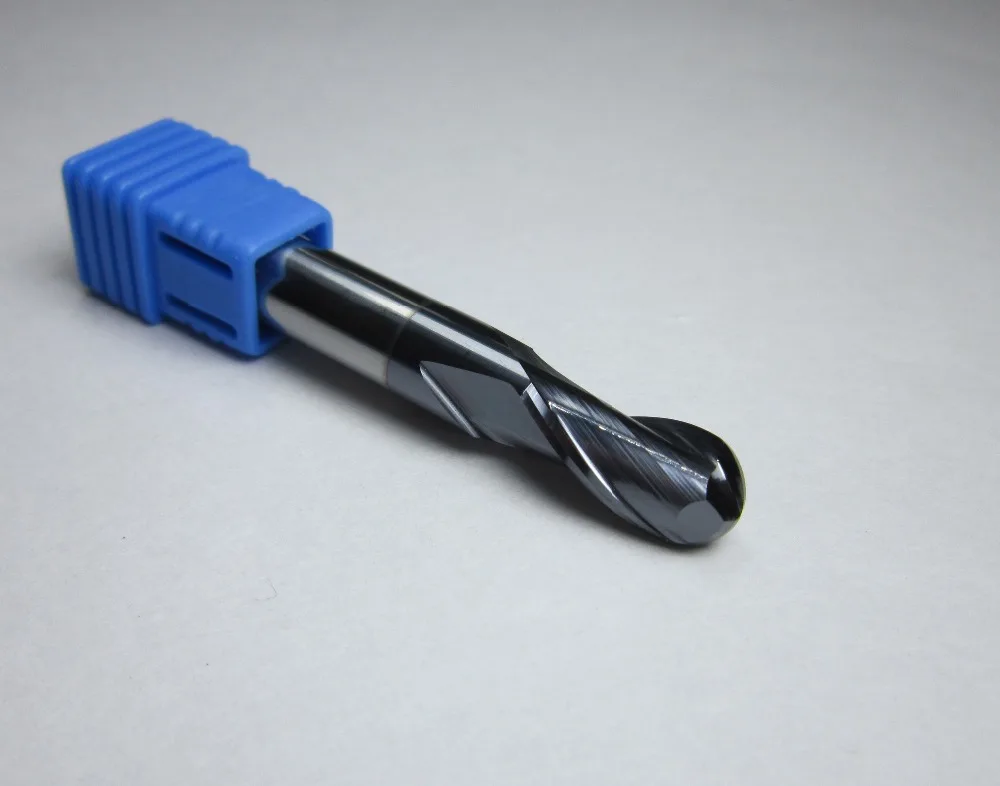 4 шт. диаметр 8 мм 10 12 14 R4 R5 R6 R7 HRC45 2 Флейта Карбид Концевые Фрезы с ЧПУ фреза для