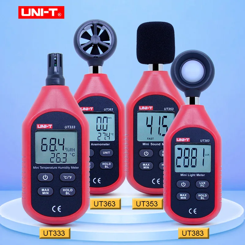 Цифровой мини измеритель уровня звука UT333 UT353 UT363 UT383 UNI T|Приборы для измерения