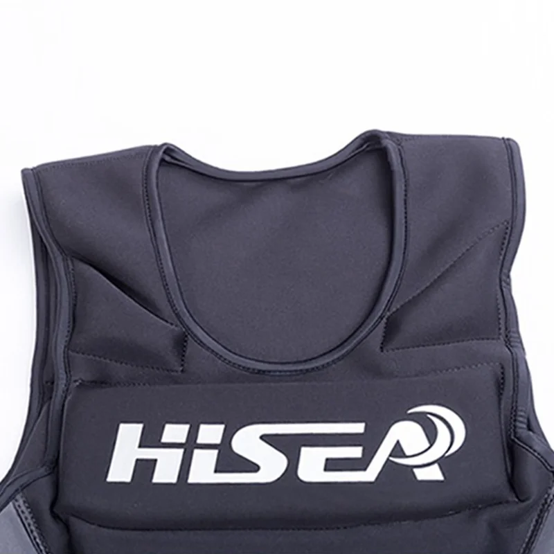 Hisea мужской женский профессиональный спасательный жилет из неопрена для