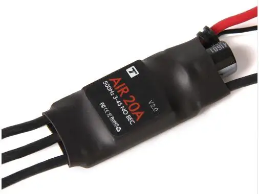 T MOTOR ESC Air 20A (3 4S 600HZ NO BEC) бесщеточный электронный регулятор скорости двигателя для