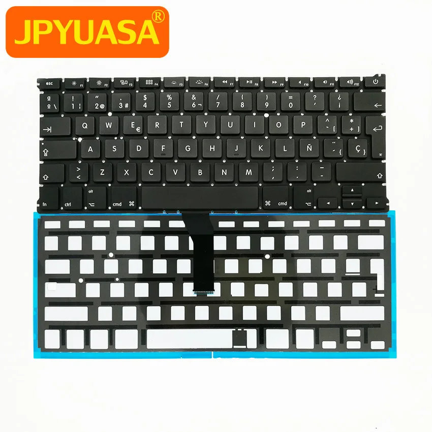 Новая испанская клавиатура SP с подсветкой для MacBook Air 13 дюймов A1369 A1466 2011-2017 лет |
