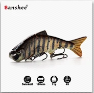Banshee 1 шт. рыболовные приманки K223 ассорти цветов гольян isca искусственная жесткая приманка pesca leurre медленное погружение Jerkbait хрень воббер