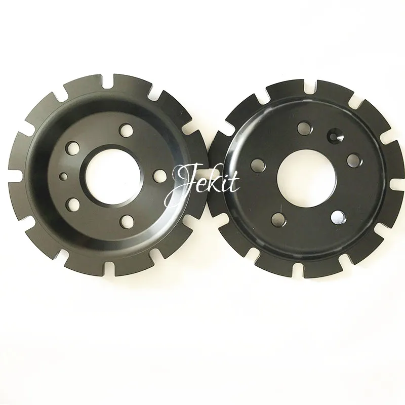 Jekit aluminum center cap 6 holes for pajero sport 2014 front 355*32mm brake rotors | Автомобили и мотоциклы