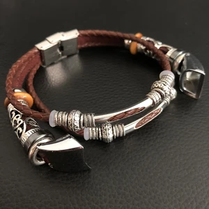 Ремешок для Honor Band 4, натуральная кожа, Плетеный ремешок для часов, браслет для Huawei Honor Band 45