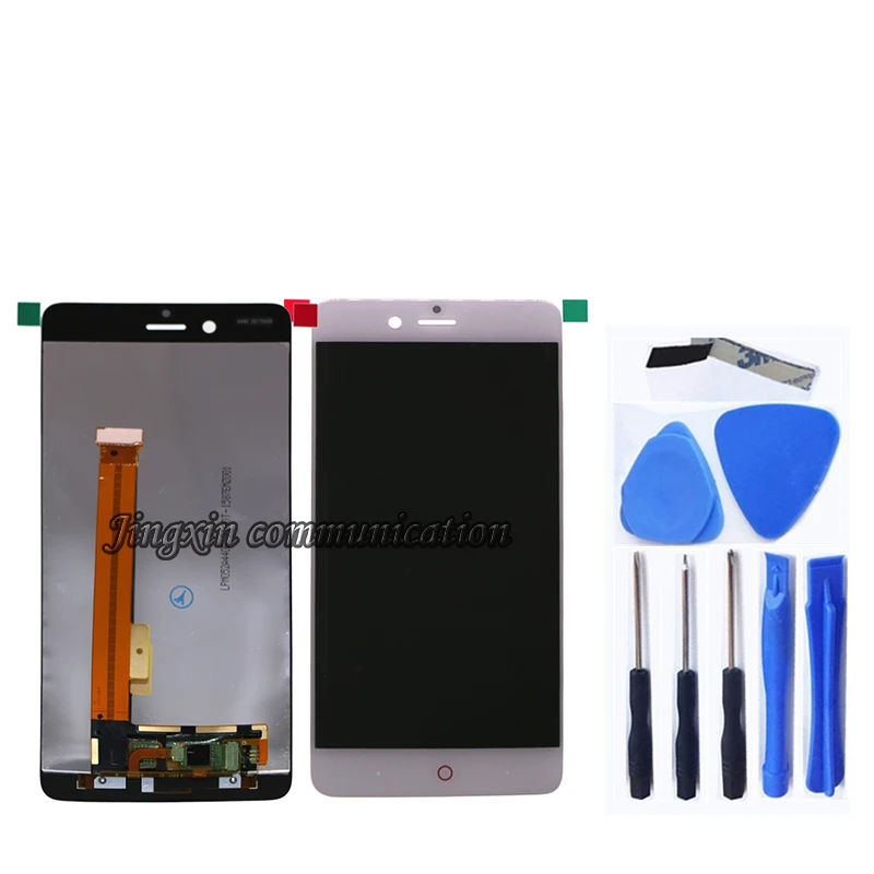 Новый ЖК дисплей для ZTE Nubia Z17 mini NX569J NX569H + кодирующий преобразователь сенсорного