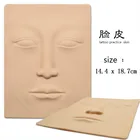 3D Силиконовая татуировка для лица, тренировка кожи, высококачественный дизайн татуировки, поддельные шкуры для начинающих, Перманентный макияж, тренировка