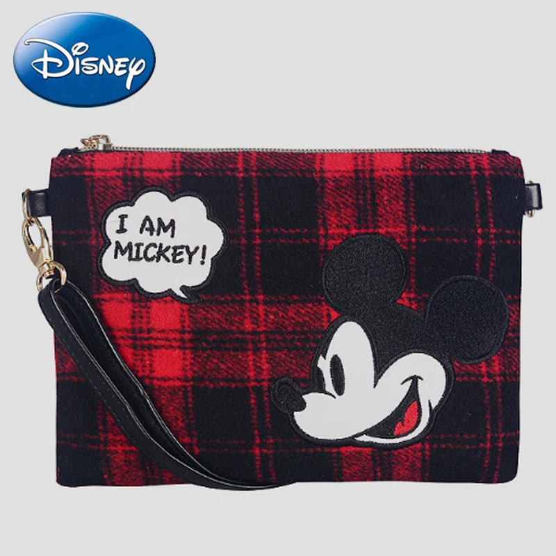 Disney, женская сумка-клатч, Микки, сумка-мессенджер, вечерние сумки-конверты, вечерние сумки через плечо, новинка, женская сумочка с мехом, сумочка, сумочка, подарок