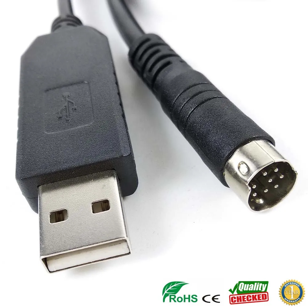 ftdi usb rs232 adapter cord for kenwood radio station pg 5g pg 5h tm d710 programming cable free global shipping