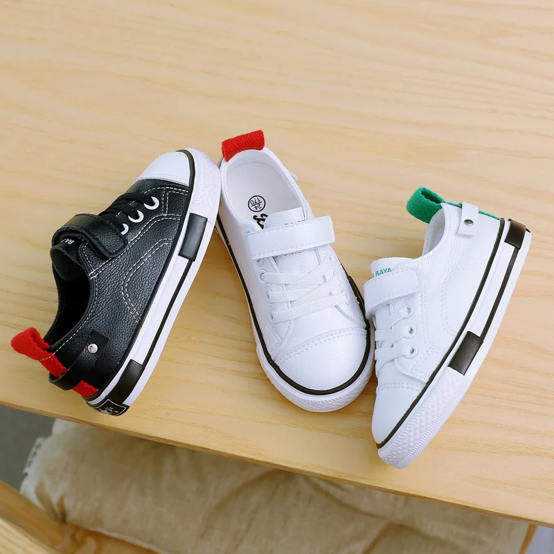 High Quality Children Shoes For Girl Boys Sneakers Artificial Leather 2018 Autumn New Fashion Kids Casual Student | Детская одежда и