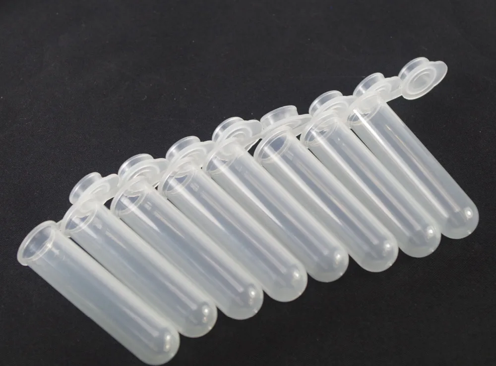 

Plastic test tubes centrifuge tubes 7ml round bottom lot200