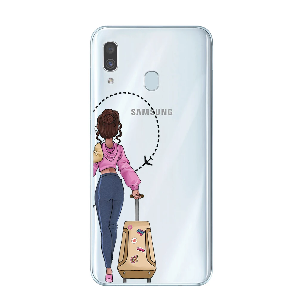Чехол для телефона RUIXKJ Best Friends Samsung Galaxy A7 A9 A6 A8 Plus 2018 A10 A20 A30 A40 A50 A60 A70 A80 мягкий чехол