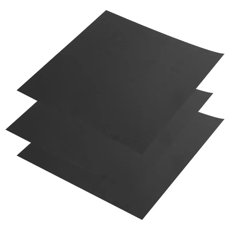 5 шт. 3d принтер запчасти матовая нагреваемая кровать стикер печать сборка листов