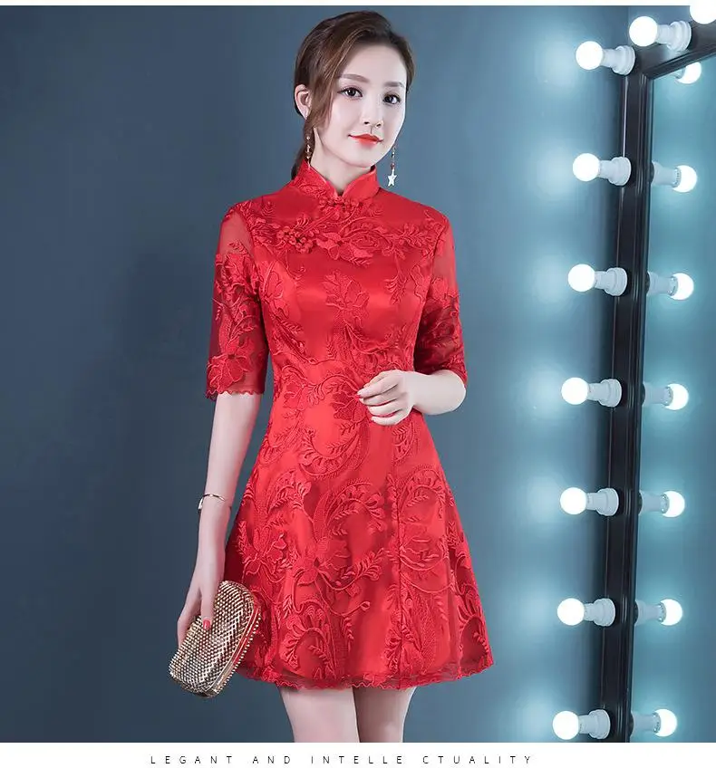 Сексуальное элегантное женское длинное платье Cheongsam с высоким разрезом, винтажное Цветочное платье с вышивкой Qipao размера плюс, китайское платье с воротником-стойкой, XS-XXXL - Цвет: Style 10