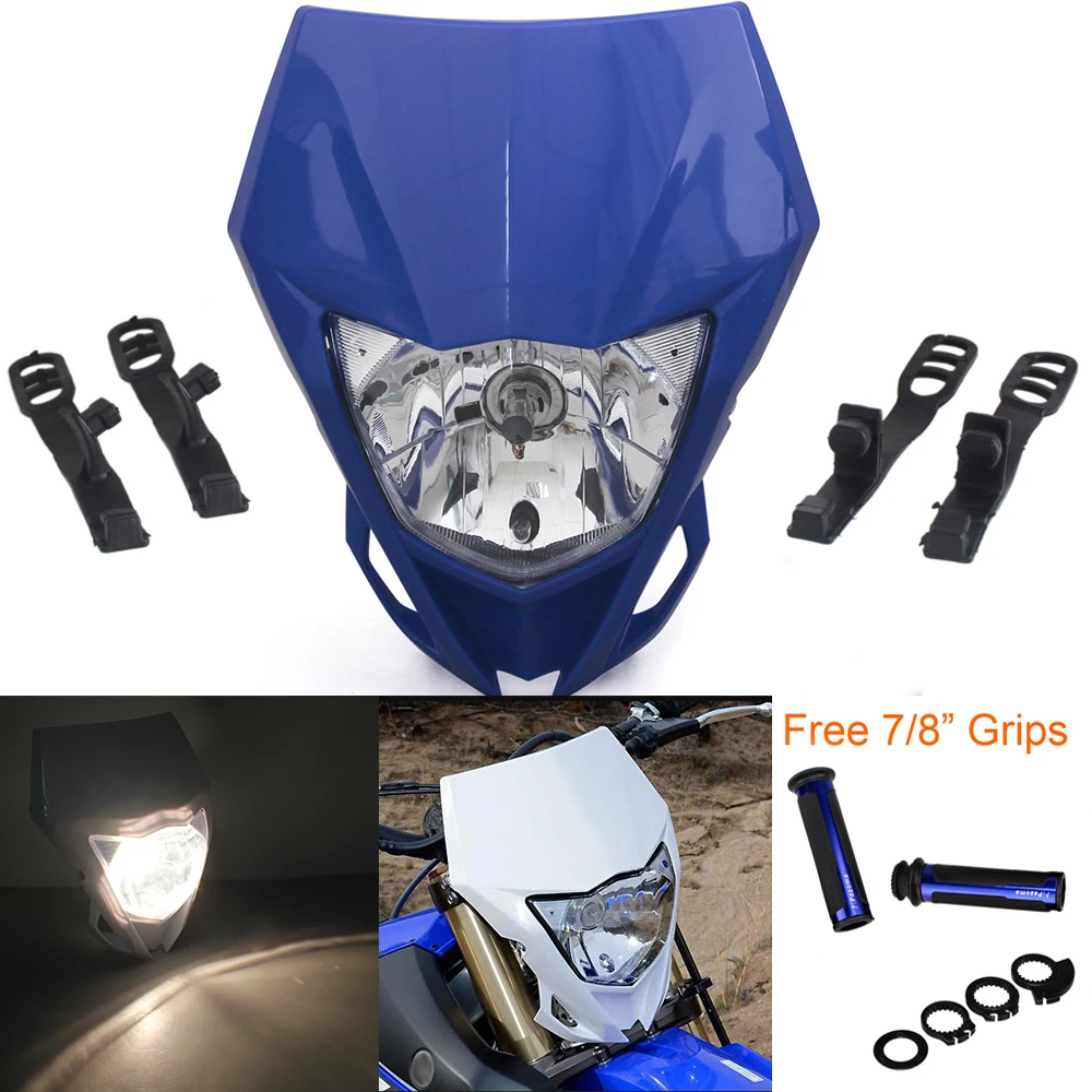 Мотоциклетный налобный фонарь для мотокросса универсальный Yamaha WR250F WR450F TTR YZ YZF 125