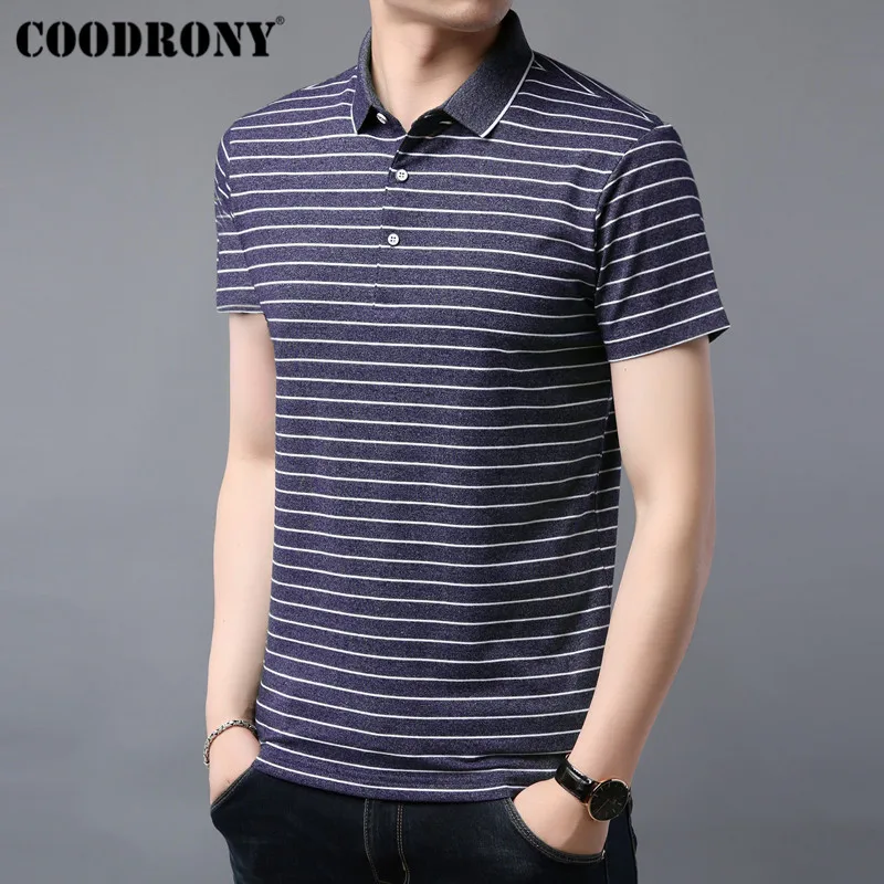 COODRONY хлопковая футболка мужская летняя крутая короткий рукав Homme уличная мода