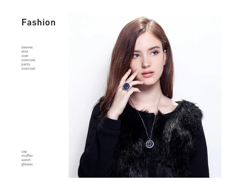 CDE круглое геометрическое кольцо, украшенное кристаллами Swarovski, Сияющие кольца на палец для женщин, свадебные, обручальные ювелирные изделия, подарок
