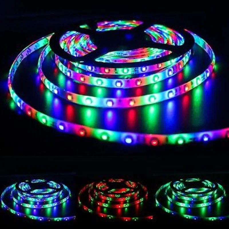 10 м 3528 Светодиодная лента RGB без/Водонепроницаемая 60 светодиодов/м SMD e