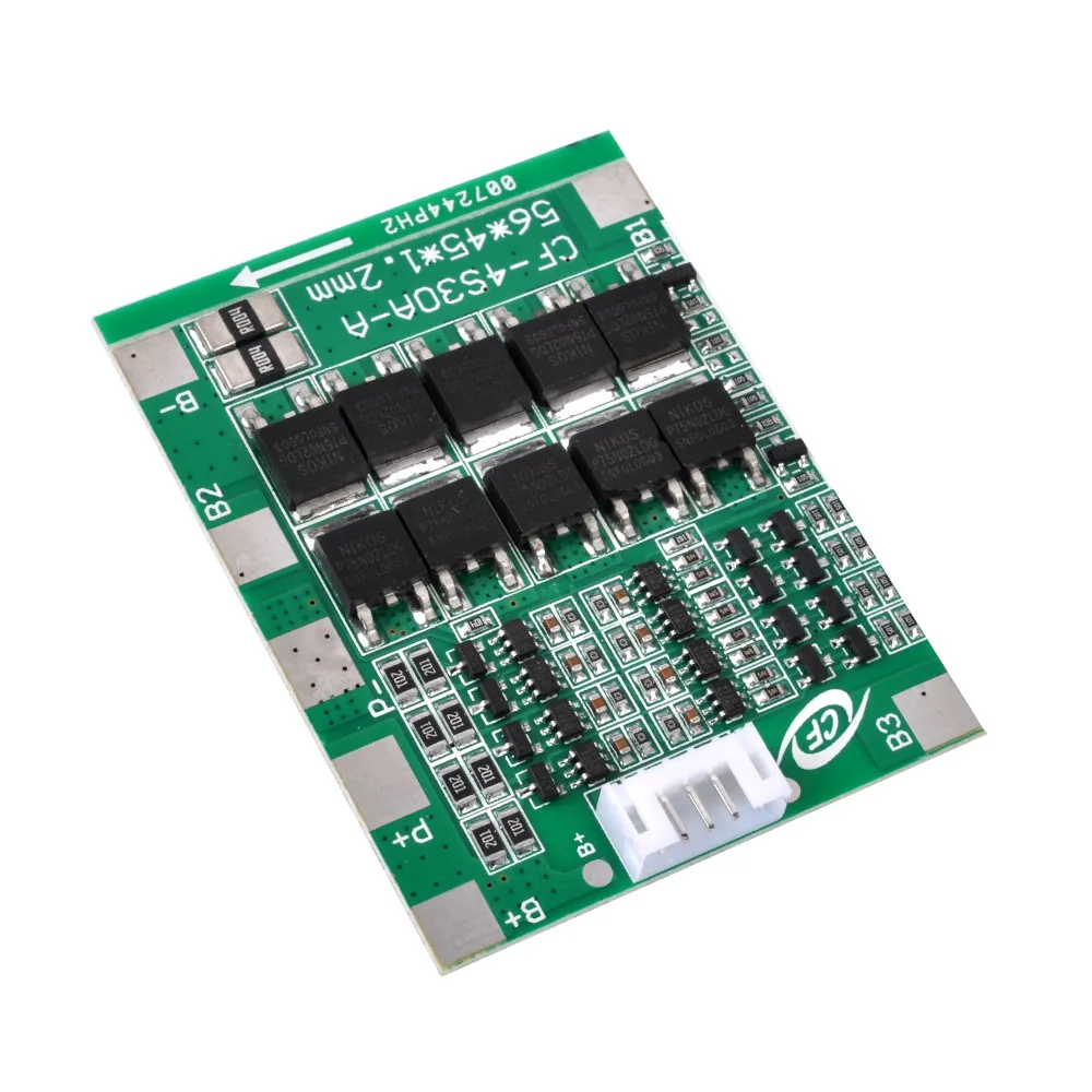 1 комплект 4S 30A 14 8 V литий ионный аккумулятор 18650 BMS пакеты Щит защиты печатной