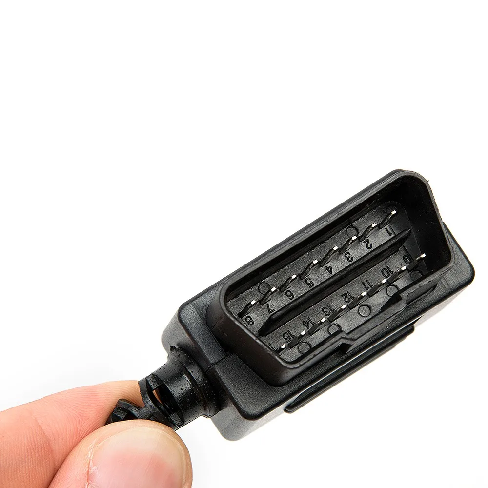DIY оболочка адаптер OBD2 разъем 16 Pin OBD II OBD 2 диагностический штекер разъема