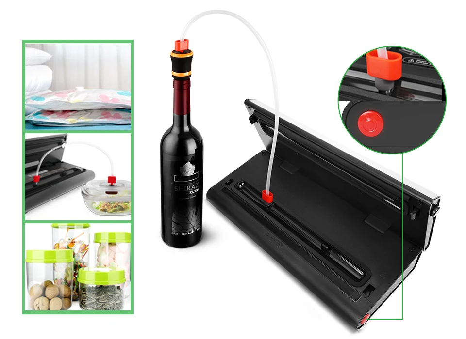 LAIMENG вакуумный упаковщик еды с пищевой нержавеющей стали контейнер вакуумные