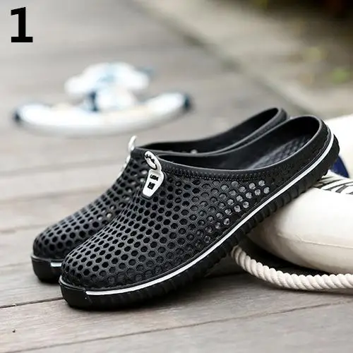 

Unisex Fashion Summer Beach Mesh Hollow Slippers Travel Outdoor Leisure Shoes