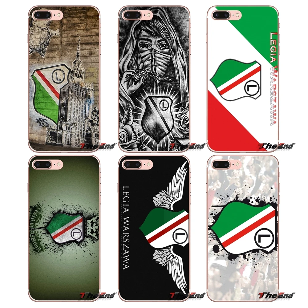 Чехол для телефона Legia Warsaw Warszawa с логотипом Sony Xperia Z Z1 Z2 Z3 Z5 compact M2 M4 M5 E3 T3 XA Aqua LG G4 G5 G3