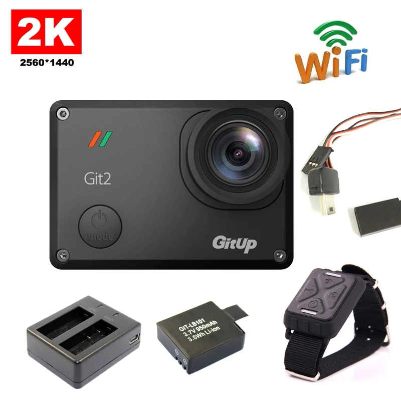 Оригинальный gitup git2 Новатэк 96660 1080 P Wi Fi 2 К Спорт на открытом воздухе действие