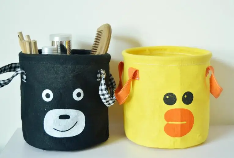 Корзина для белья в виде мультяшного медведя 1 набор/4 шт. украшение одежды