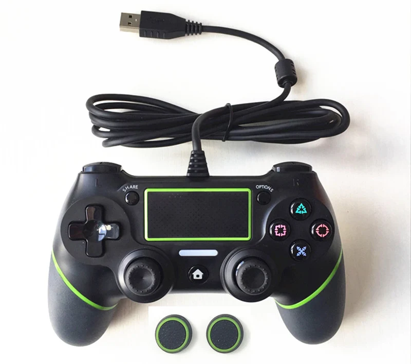Для PS4 контроллер обновленный 5 проводной геймпад для Playstation Dualshock 4 джойстик