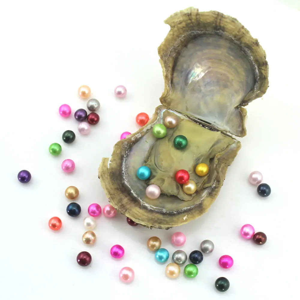 5 шт./лот AAAQuality морской жемчуг Oyster 28 цветов круглый шарик Oysters жемчуг вакуумная упаковка Oysters жемчуг для ювелирных изделий подарок P0015