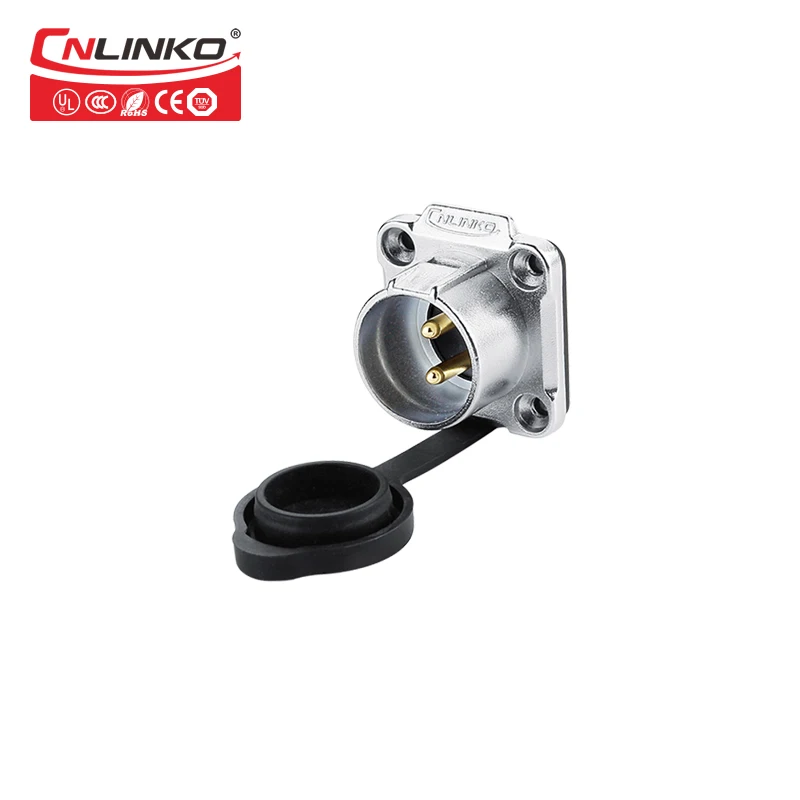Cnlinko Lp20 2 контактный разъем гнездовой монтажный водонепроницаемый 220 В