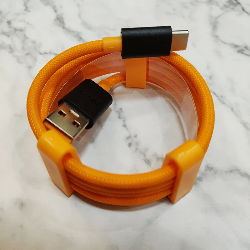 Нейлоновый кабель для Oneplus 6t 6 5t 5 3t 3 Mclaren USB Type C устройство быстрой зарядки шнур 1 м